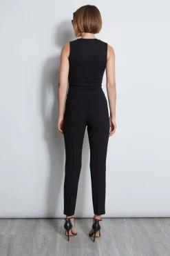 Elie Tahari Bottoms|Suiting-Slim Fit Crepe Pant