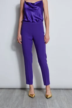 Elie Tahari Bottoms|Suiting-Slim Fit Crepe Pant