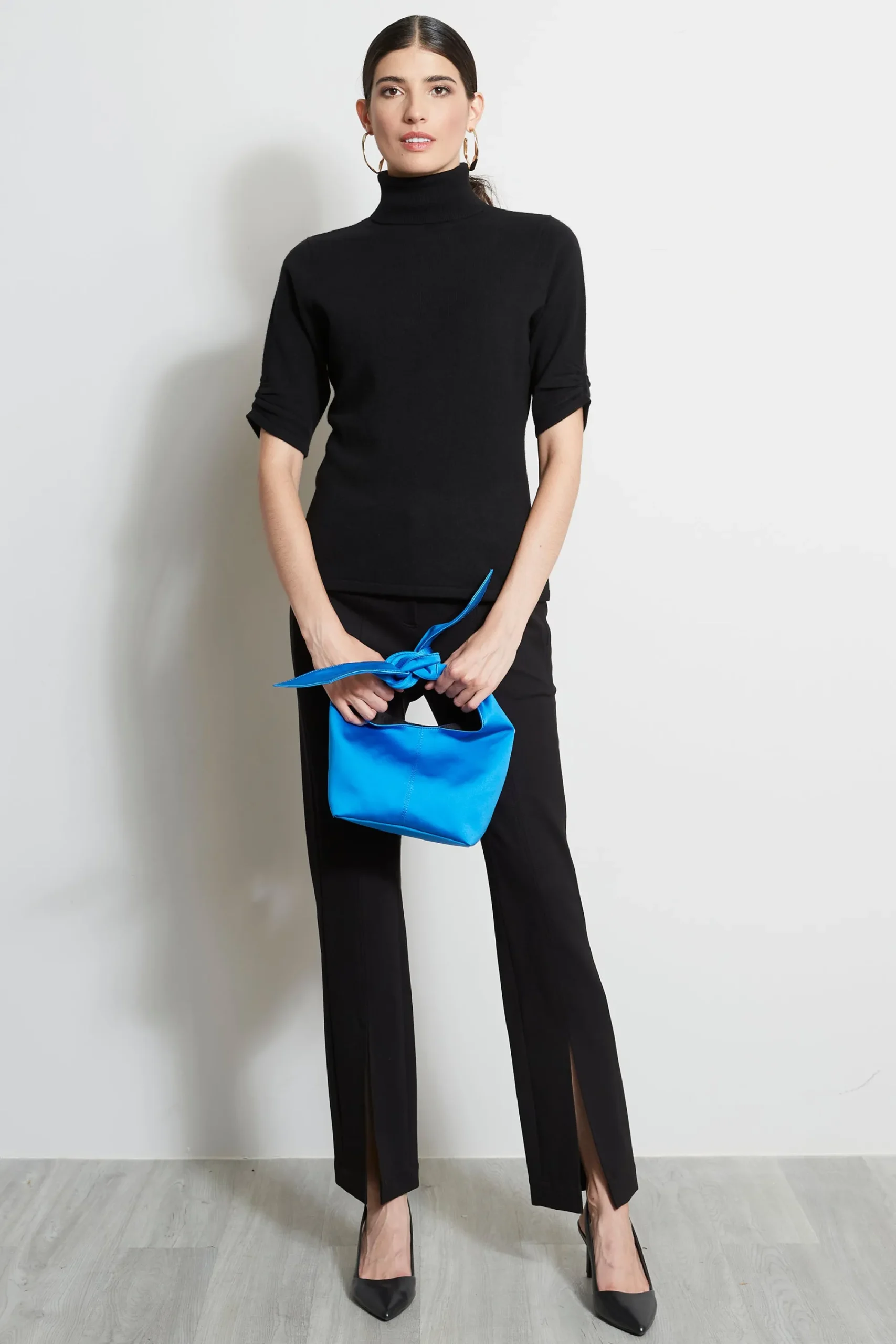 Elie Tahari Fragrance|Gloves-Small Satin Knot Handbag