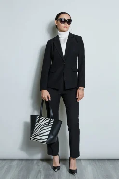 Elie Tahari Bottoms-Straight Leg Pant