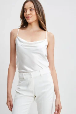 Elie Tahari Tops & Sweaters|Suiting-Stretch Silk Satin Cami