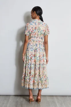 Elie Tahari Dresses & Jumpsuits|Short Sleeve Dresses-Summer Palace Belted Dress