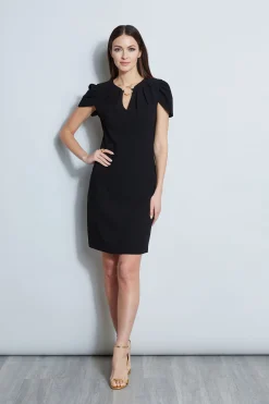 Elie Tahari Dresses & Jumpsuits|Short Sleeve Dresses-Tulip Ring Shift Dress