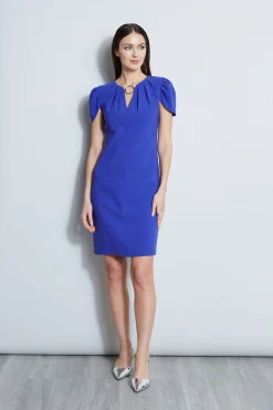 Elie Tahari Dresses & Jumpsuits|Short Sleeve Dresses-Tulip Ring Shift Dress