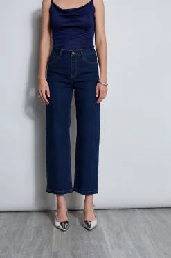 Elie Tahari Bottoms-Wide Leg Jean