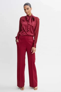 Elie Tahari Bottoms|Suiting-Wide Leg Pant