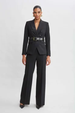 Elie Tahari Bottoms|Suiting-Wide Leg Pant
