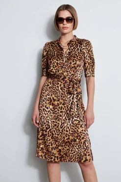 Elie Tahari Dresses & Jumpsuits|Short Sleeve Dresses-Wildcat Shirt Dress