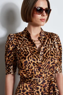 Elie Tahari Dresses & Jumpsuits|Short Sleeve Dresses-Wildcat Shirt Dress