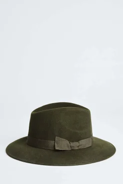 Elie Tahari Fragrance|Gloves-Wool Fedora Hat