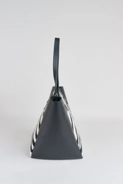 Elie Tahari Fragrance|Gloves-Zebra Calf Hair Tote